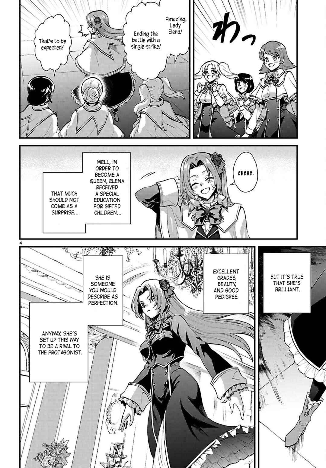 Page 4 Chapter 4 Danshi Koukousei, Otome Game no Akuyaku Reijou ni Tensei Suru.