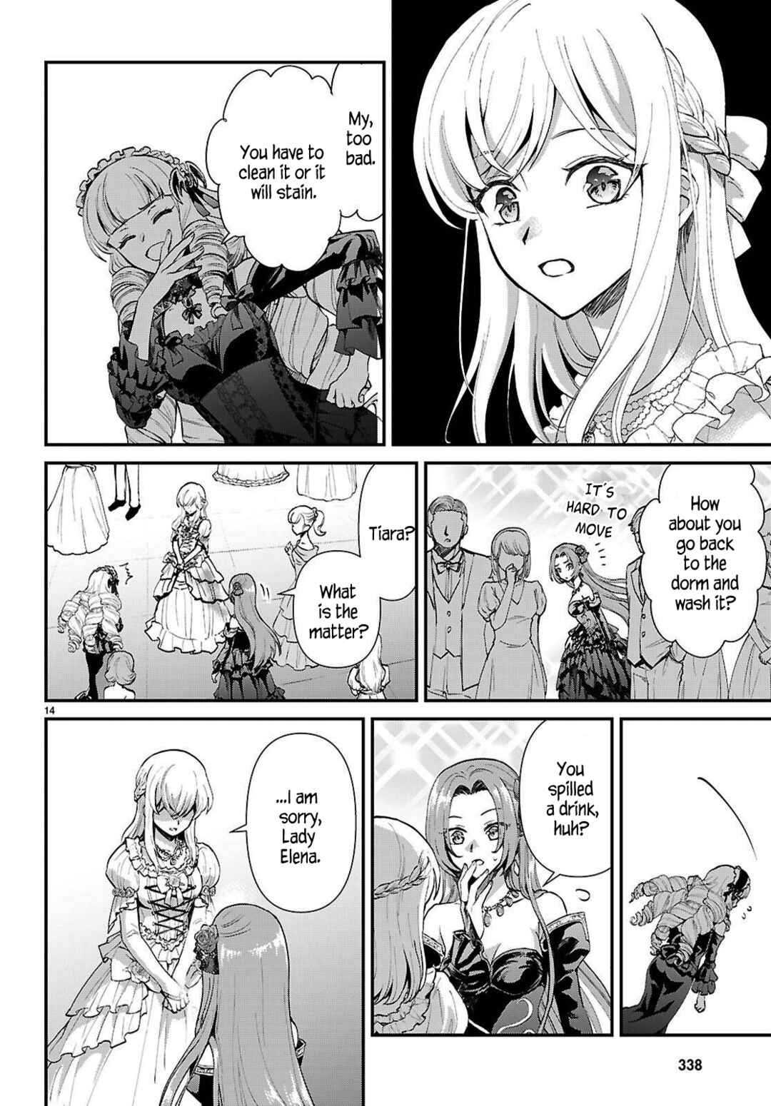 Page 14 Chapter 8 Danshi Koukousei, Otome Game no Akuyaku Reijou ni Tensei Suru.