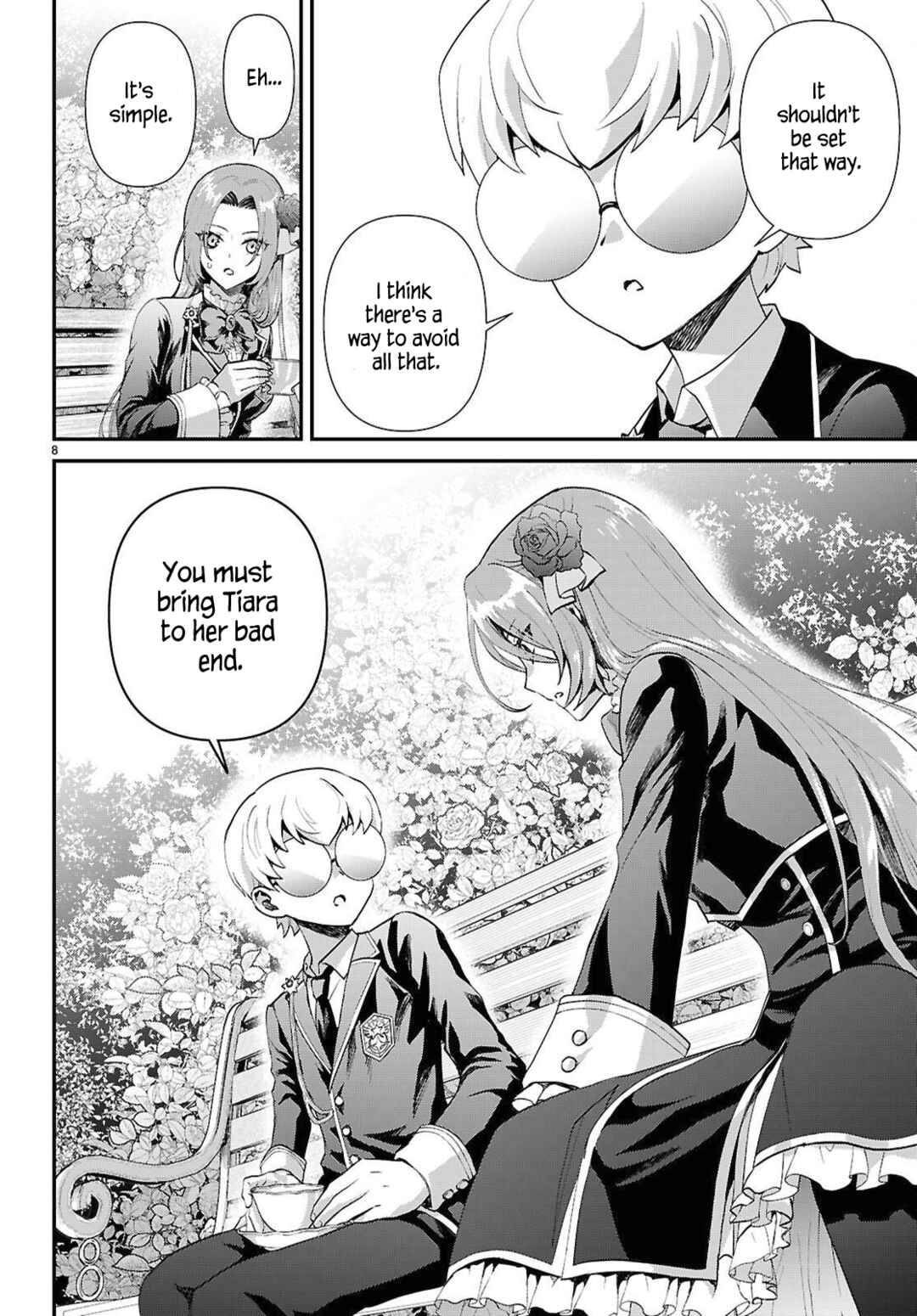 Page 9 Chapter 11 Danshi Koukousei, Otome Game no Akuyaku Reijou ni Tensei Suru.