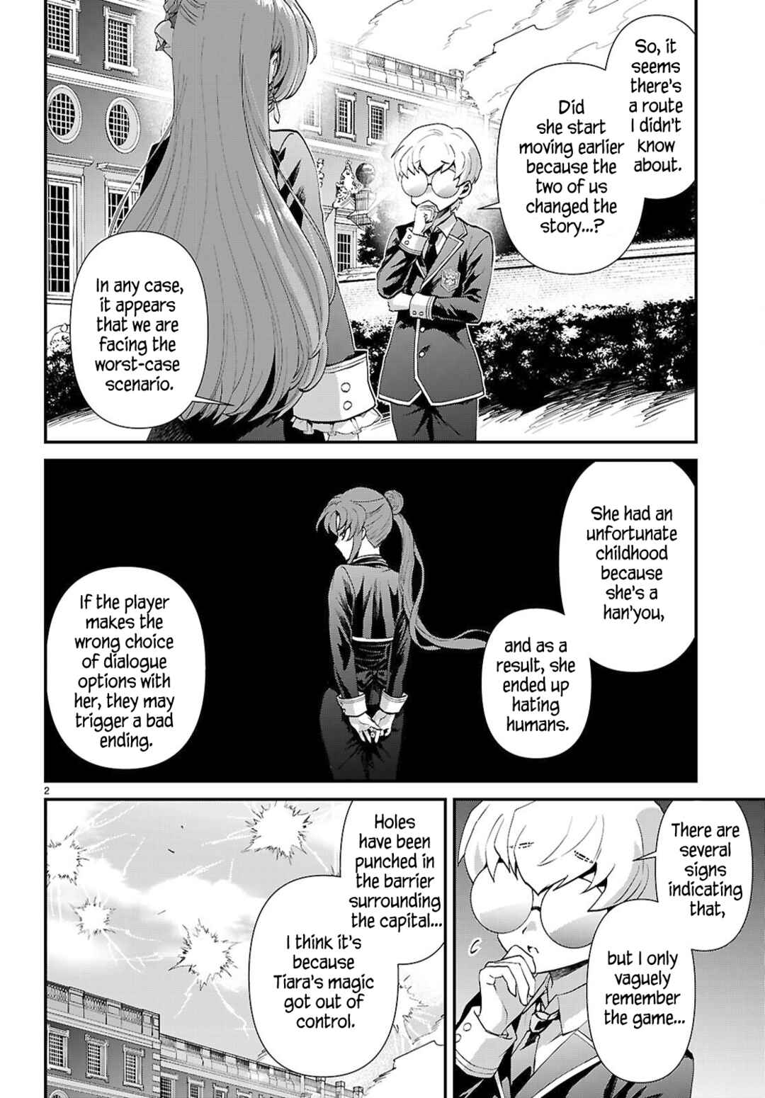 Page 2 Chapter 18 Danshi Koukousei, Otome Game no Akuyaku Reijou ni Tensei Suru.