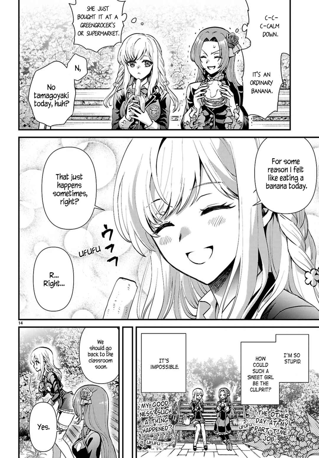 Page 14 Chapter 6 Danshi Koukousei, Otome Game no Akuyaku Reijou ni Tensei Suru.