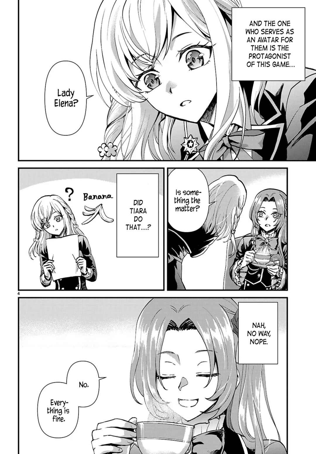 Page 4 Chapter 6 Danshi Koukousei, Otome Game no Akuyaku Reijou ni Tensei Suru.