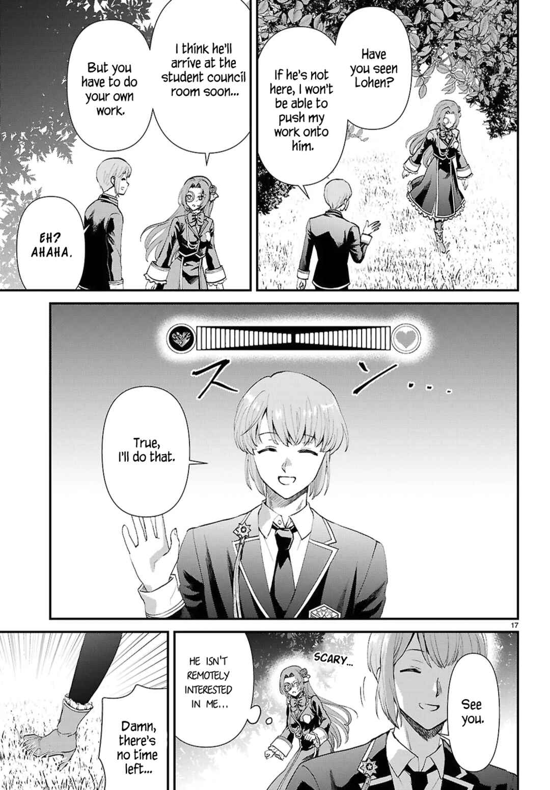 Page 17 Chapter 12 Danshi Koukousei, Otome Game no Akuyaku Reijou ni Tensei Suru.