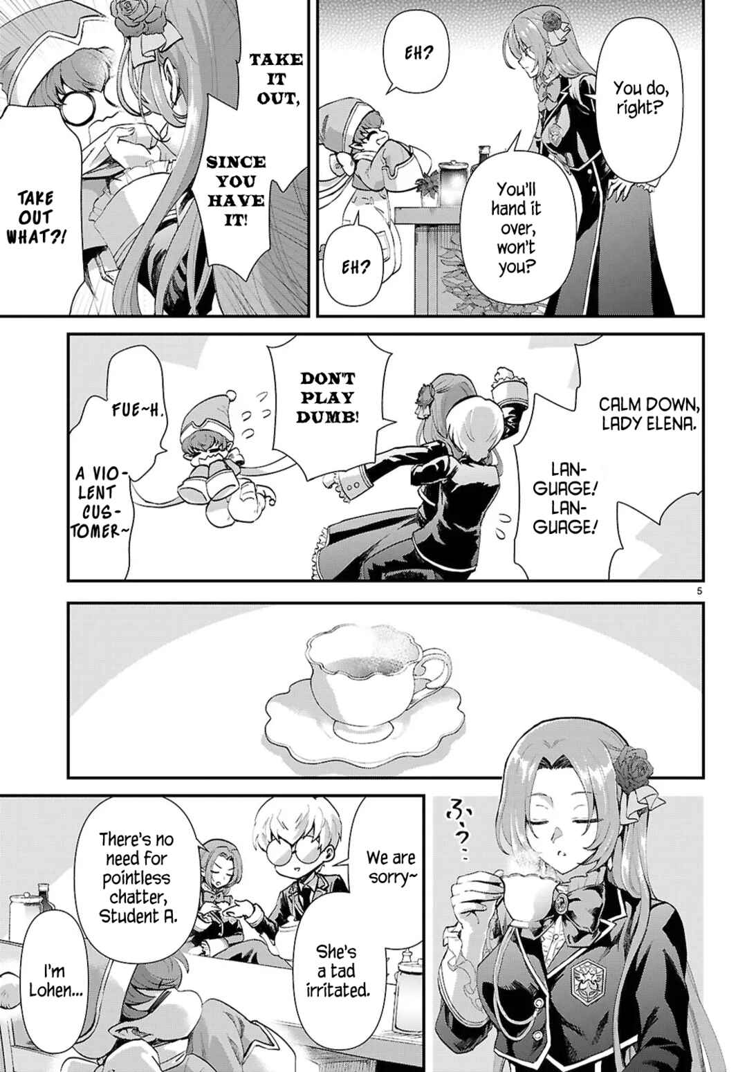 Page 5 Chapter 12 Danshi Koukousei, Otome Game no Akuyaku Reijou ni Tensei Suru.