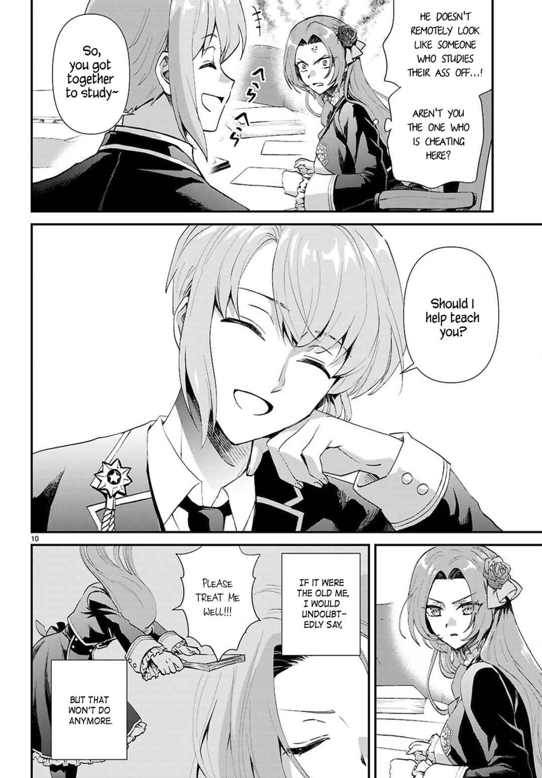 Page 10 Chapter 15 Danshi Koukousei, Otome Game no Akuyaku Reijou ni Tensei Suru.