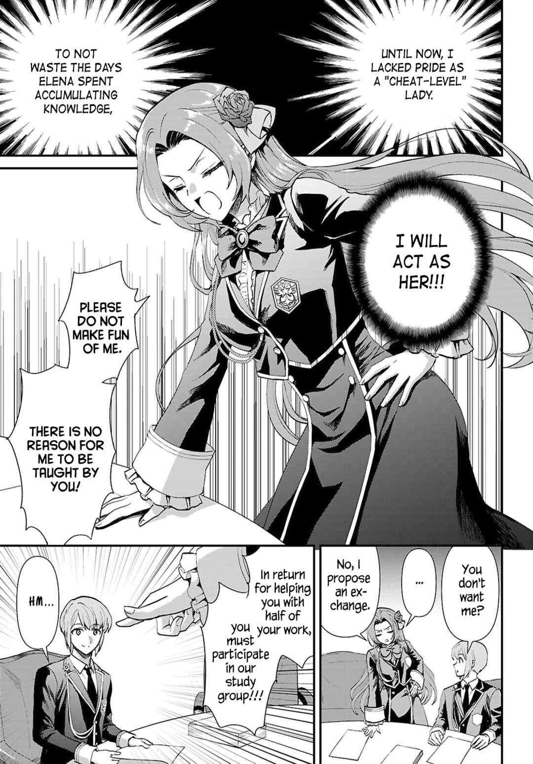 Page 11 Chapter 15 Danshi Koukousei, Otome Game no Akuyaku Reijou ni Tensei Suru.