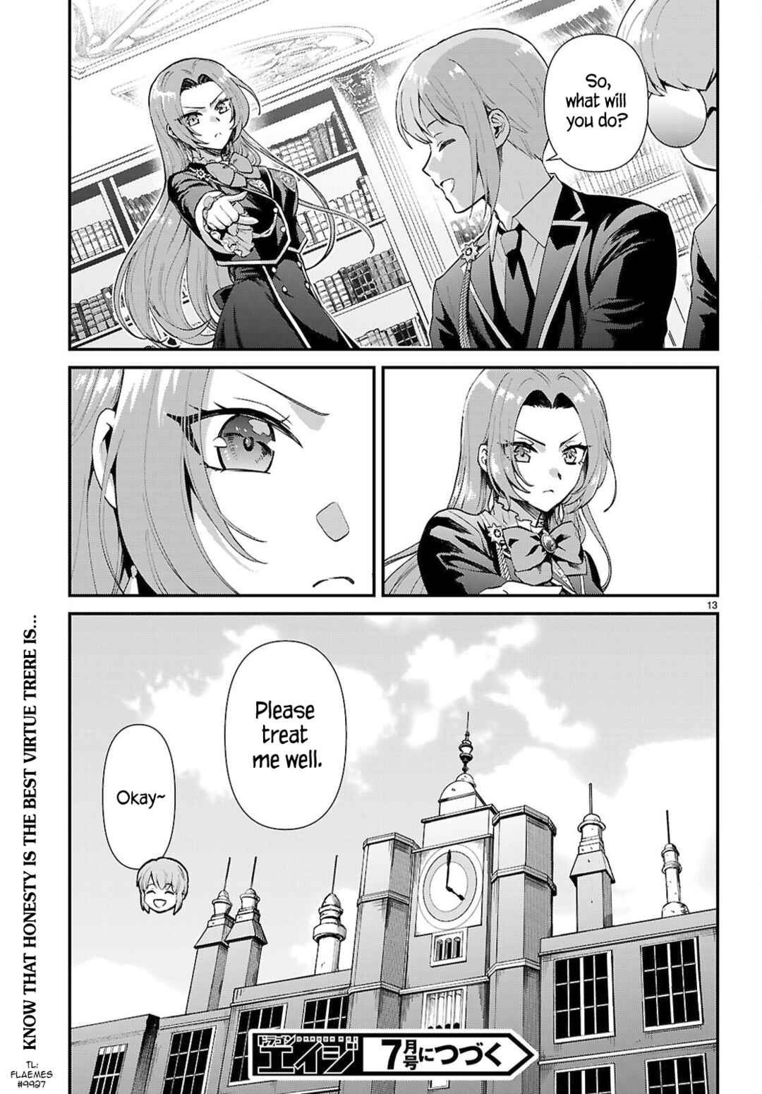 Page 13 Chapter 15 Danshi Koukousei, Otome Game no Akuyaku Reijou ni Tensei Suru.