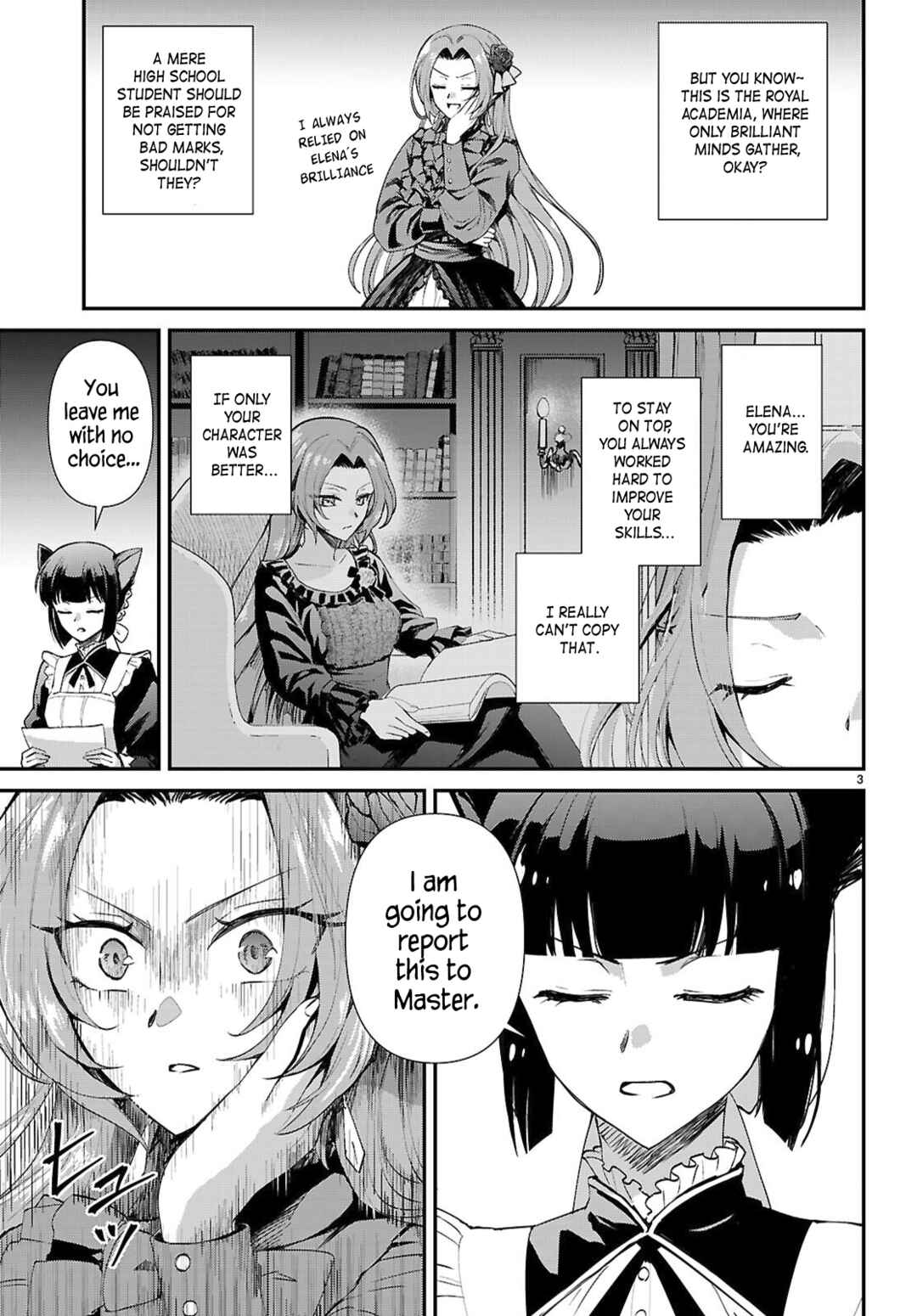 Page 3 Chapter 15 Danshi Koukousei, Otome Game no Akuyaku Reijou ni Tensei Suru.