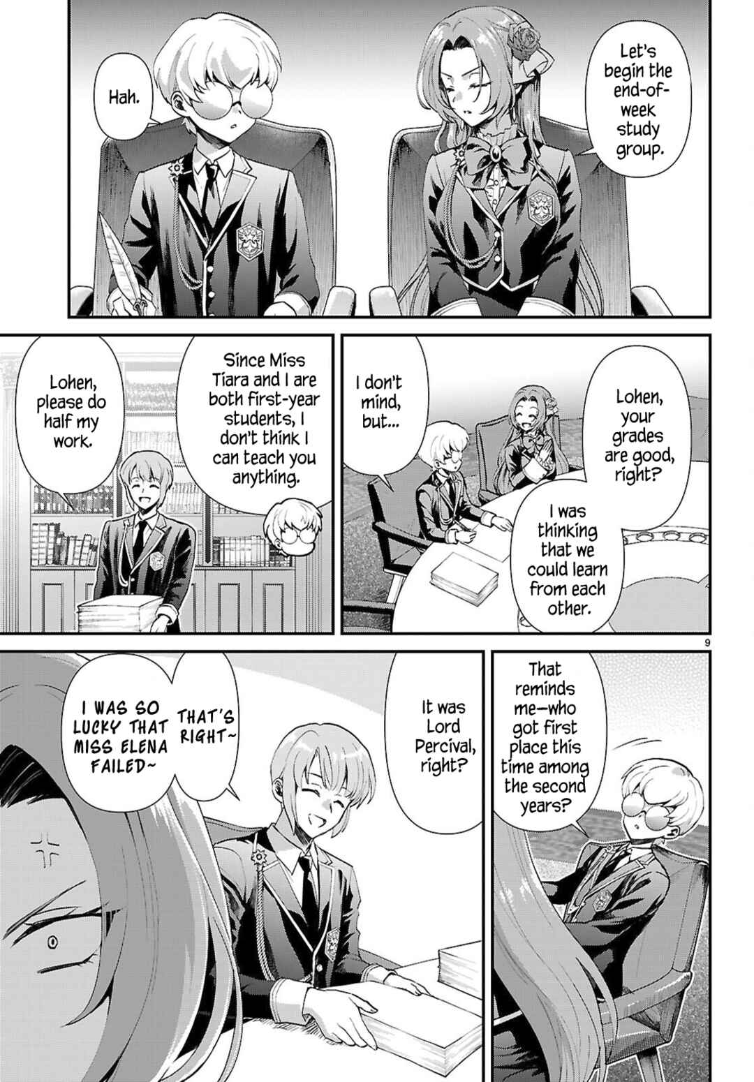 Page 9 Chapter 15 Danshi Koukousei, Otome Game no Akuyaku Reijou ni Tensei Suru.