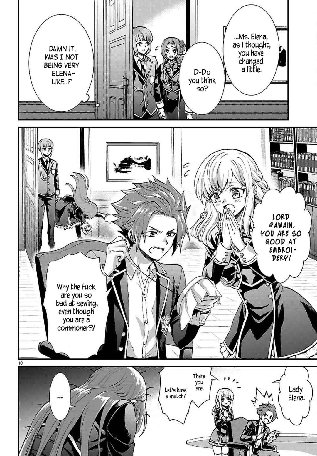Page 10 Chapter 5 Danshi Koukousei, Otome Game no Akuyaku Reijou ni Tensei Suru.