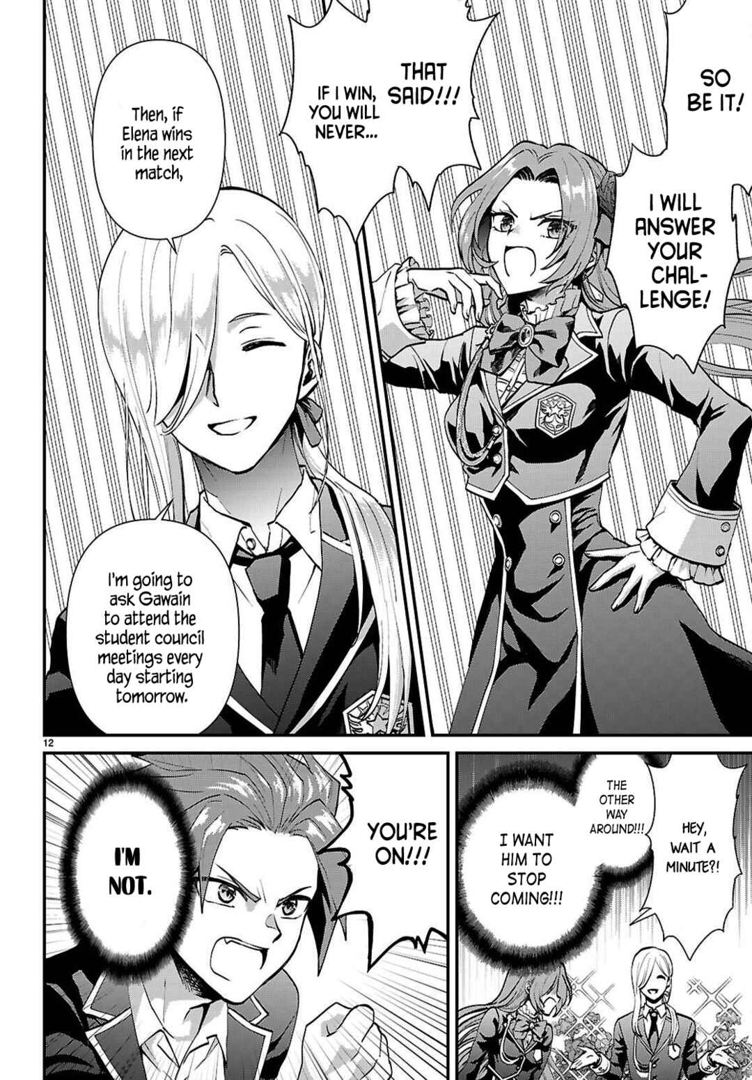Page 12 Chapter 5 Danshi Koukousei, Otome Game no Akuyaku Reijou ni Tensei Suru.