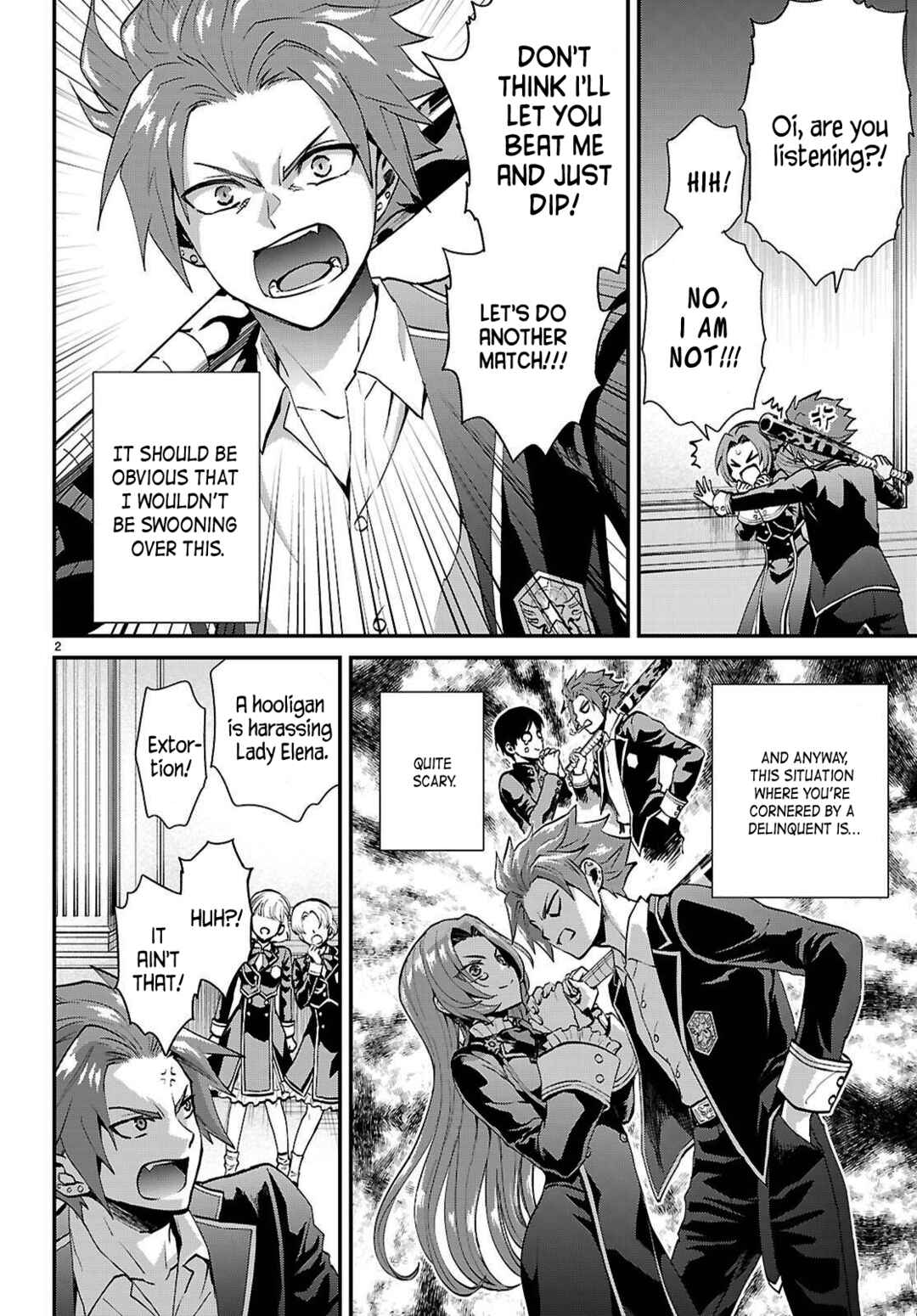 Page 2 Chapter 5 Danshi Koukousei, Otome Game no Akuyaku Reijou ni Tensei Suru.