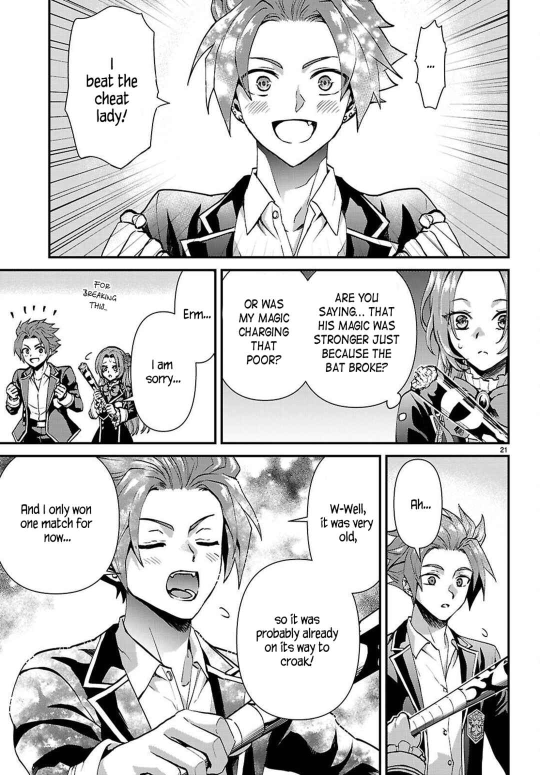 Page 21 Chapter 5 Danshi Koukousei, Otome Game no Akuyaku Reijou ni Tensei Suru.