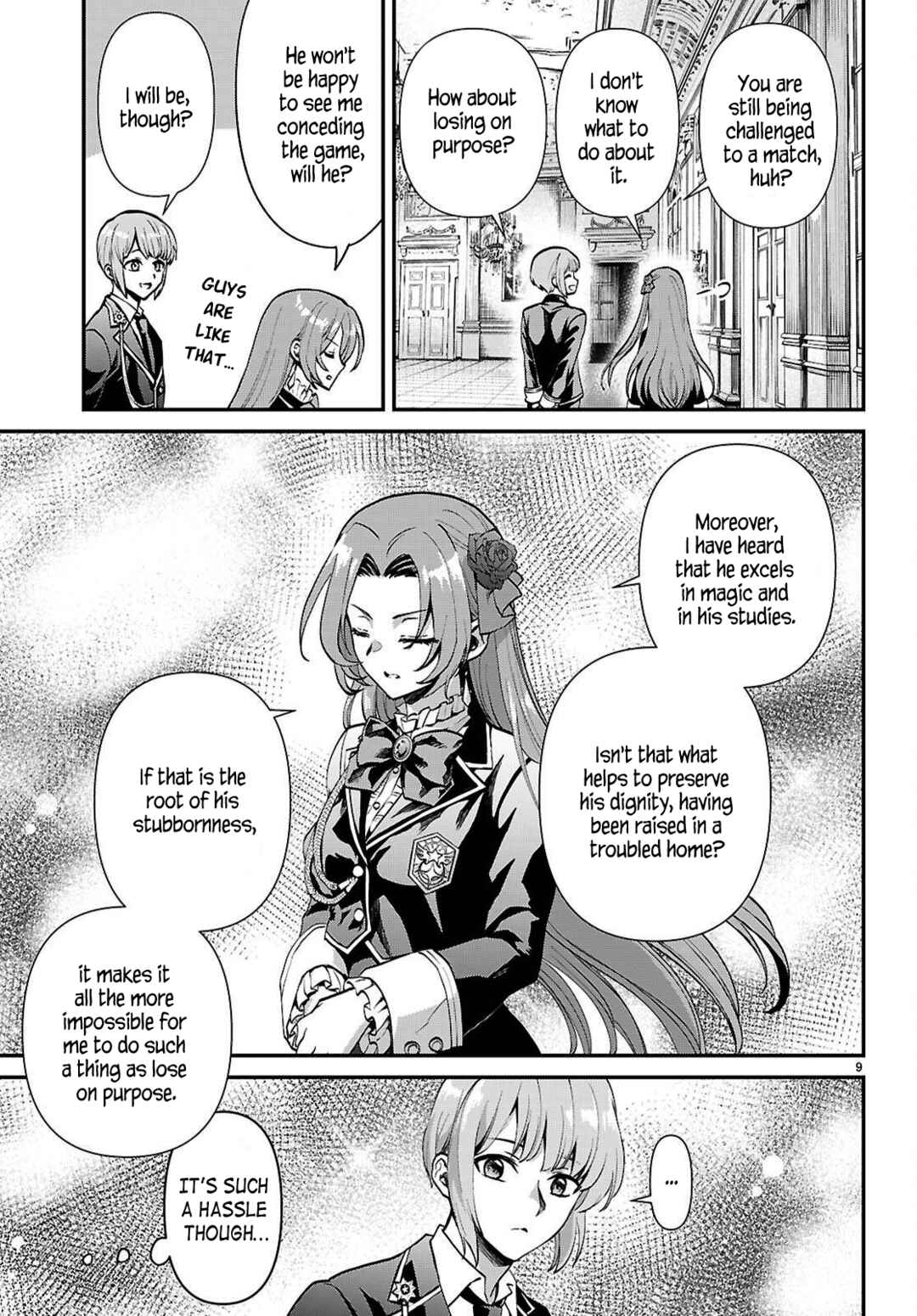 Page 9 Chapter 5 Danshi Koukousei, Otome Game no Akuyaku Reijou ni Tensei Suru.