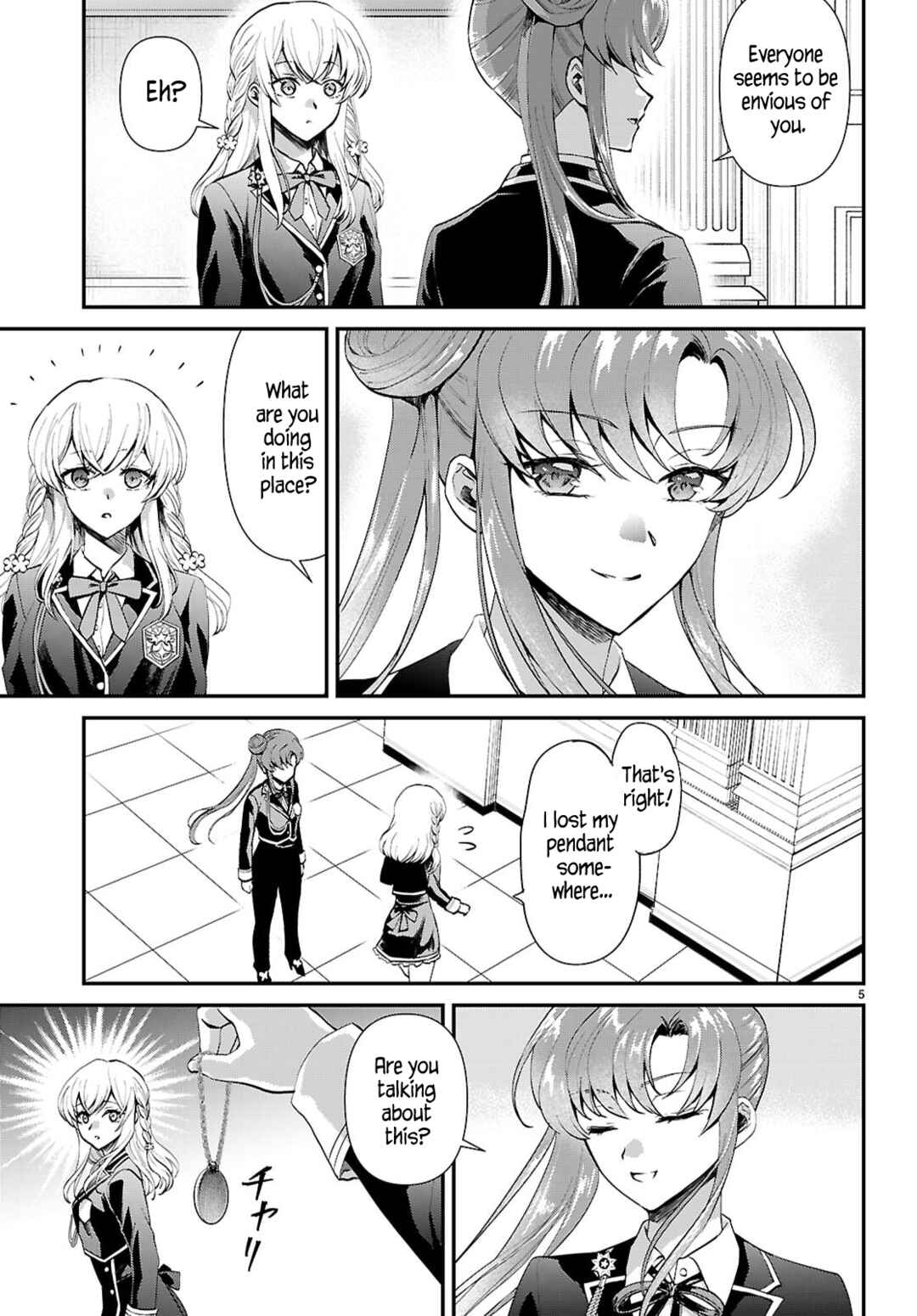 Page 5 Chapter 17 Danshi Koukousei, Otome Game no Akuyaku Reijou ni Tensei Suru.