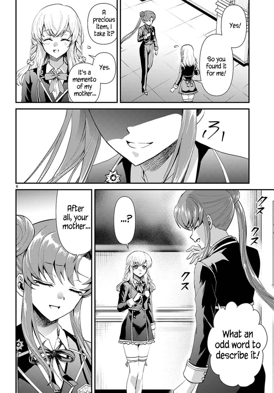 Page 6 Chapter 17 Danshi Koukousei, Otome Game no Akuyaku Reijou ni Tensei Suru.