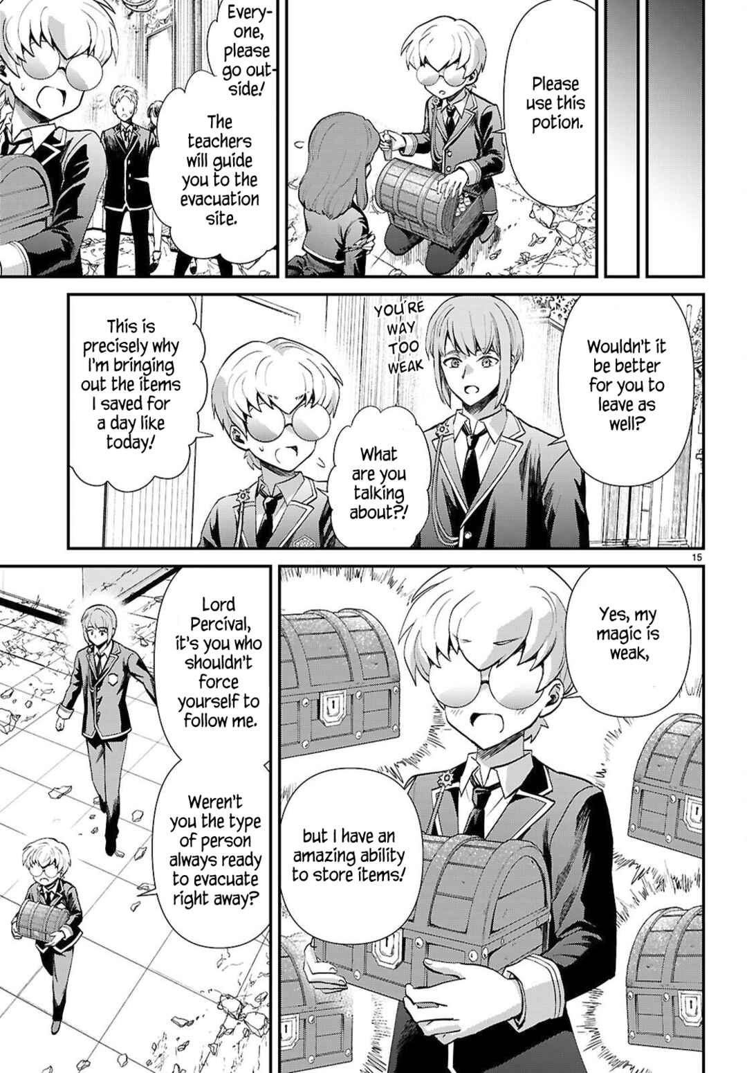 Page 15 Chapter 19 Danshi Koukousei, Otome Game no Akuyaku Reijou ni Tensei Suru.
