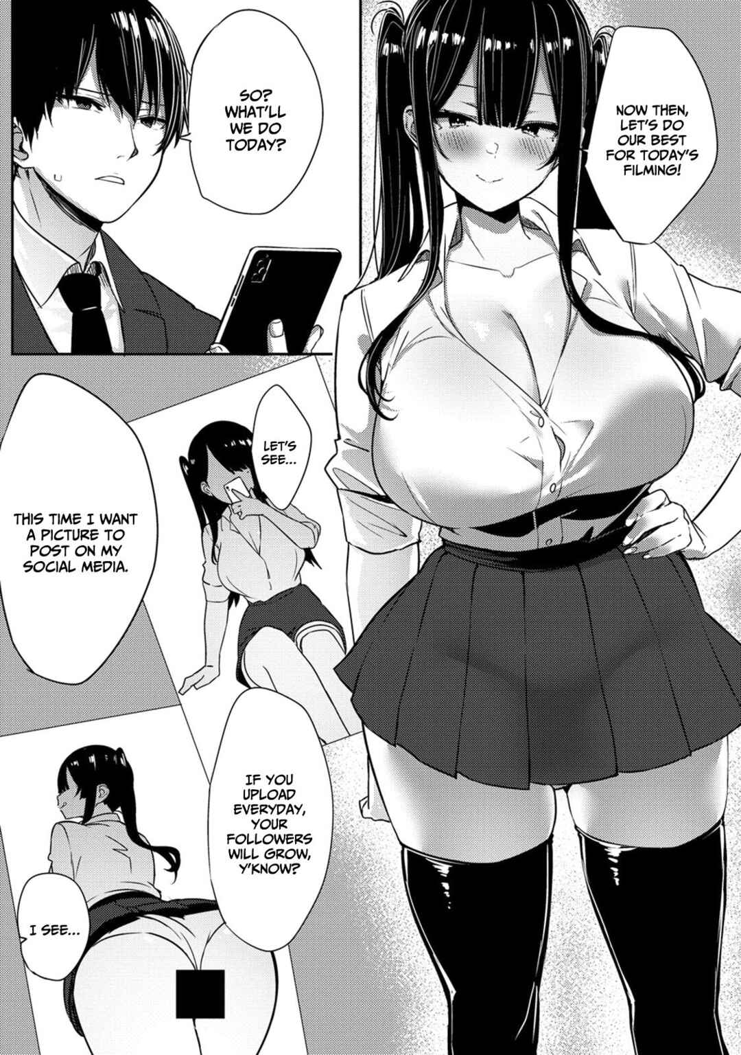 Page 9 Chapter 4 Mukuchina Miyashita-san no Shikiyoku Channel