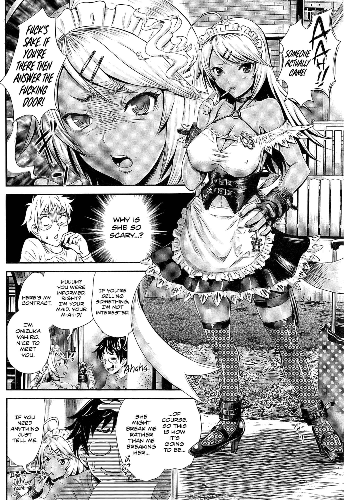 Page 4 Chapter Unknown_437c Akarui Maid(?) Keikaku
