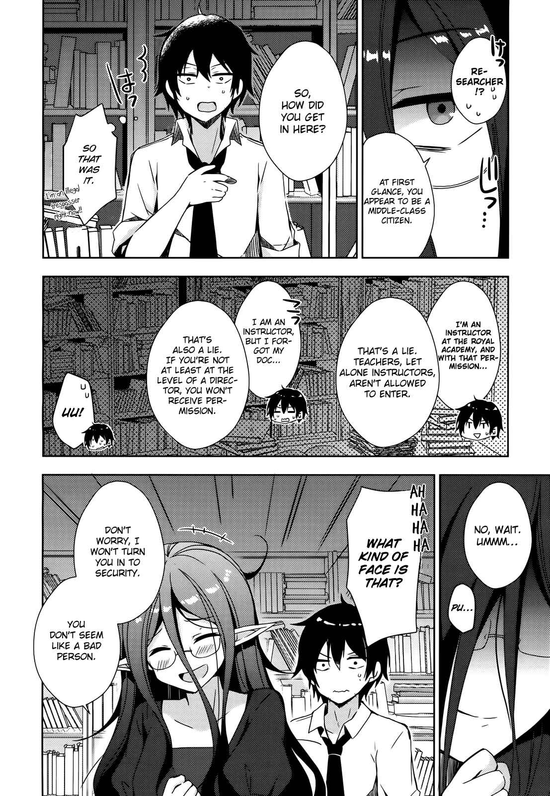 Page 10 Chapter 3 Free Life: Isekai Nandemoya Funtouki