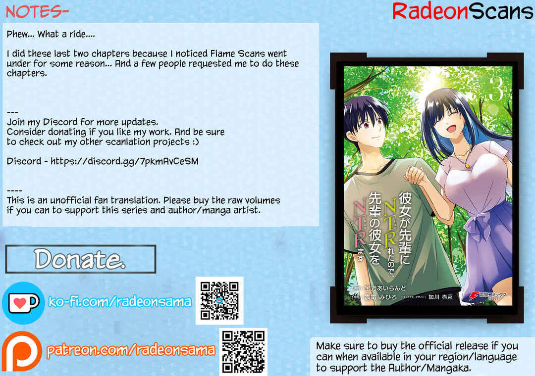 Page 28 Chapter 17 Kanojo ga Senpai ni NTR-reta node, Senpai no Kanojo wo NTR-masu