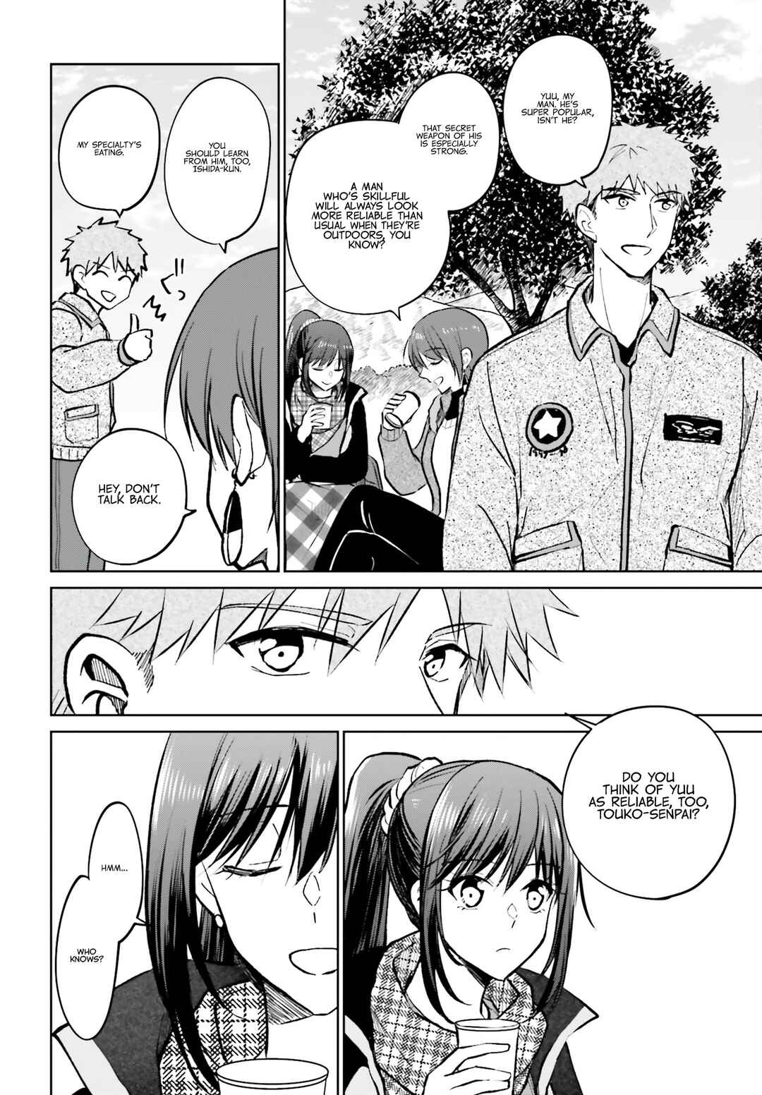 Page 15 Chapter 12 Kanojo ga Senpai ni NTR-reta node, Senpai no Kanojo wo NTR-masu