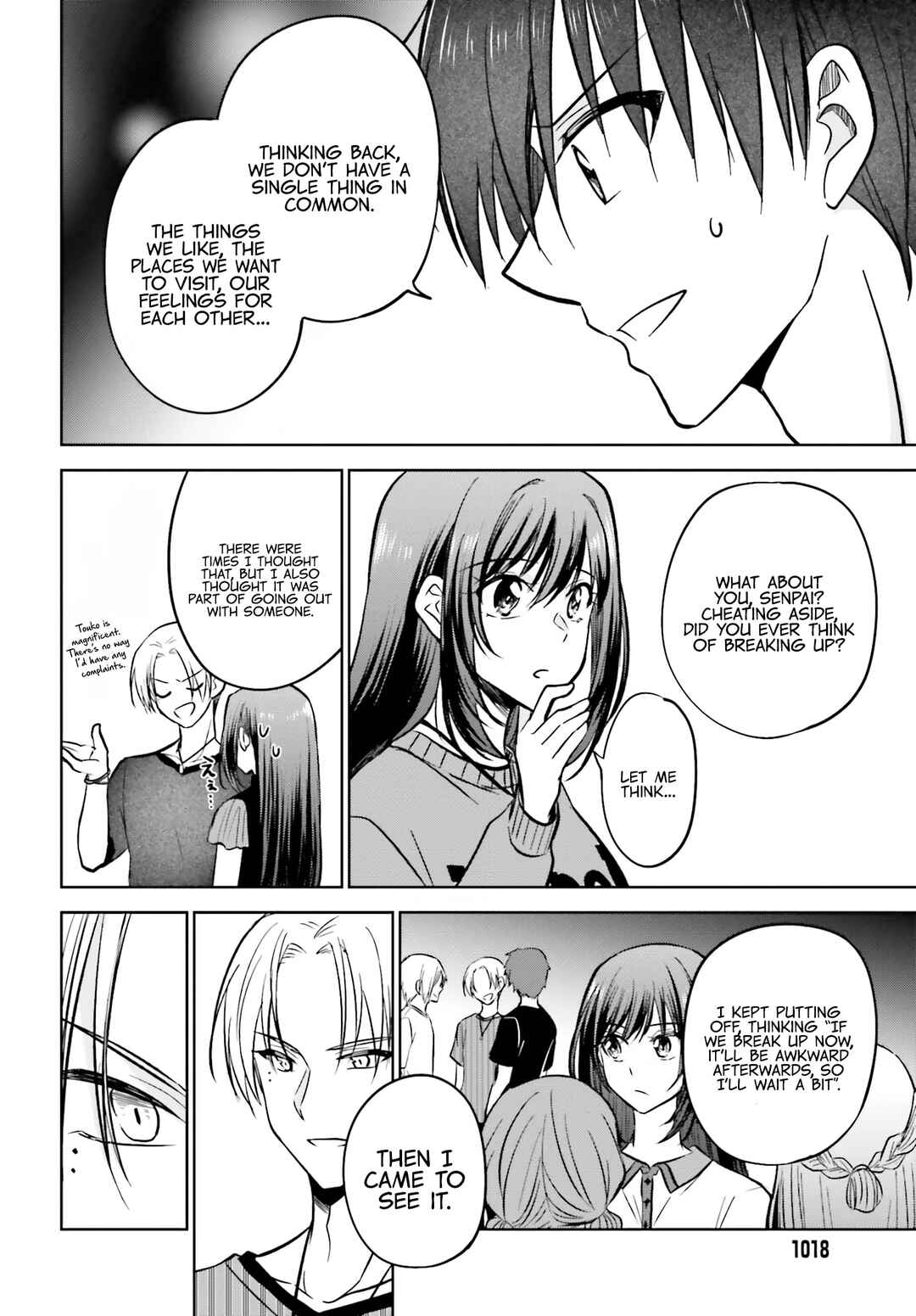 Page 35 Chapter 10 Kanojo ga Senpai ni NTR-reta node, Senpai no Kanojo wo NTR-masu