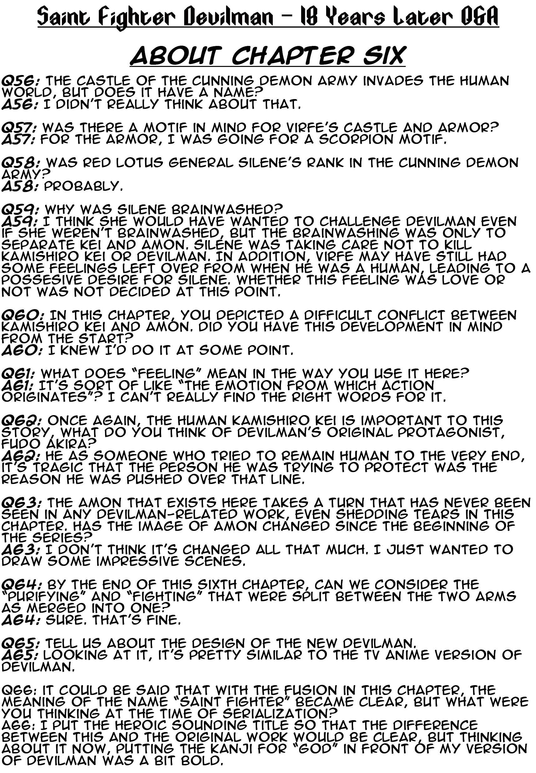 Page 31 Chapter 6 Saint Fighter Devilman
