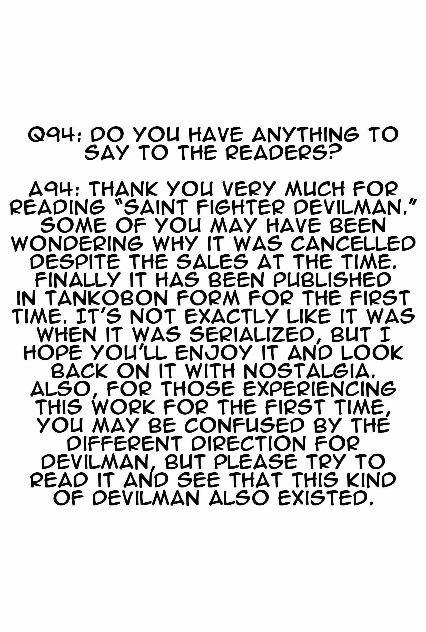 Page 29 Chapter 7 Saint Fighter Devilman