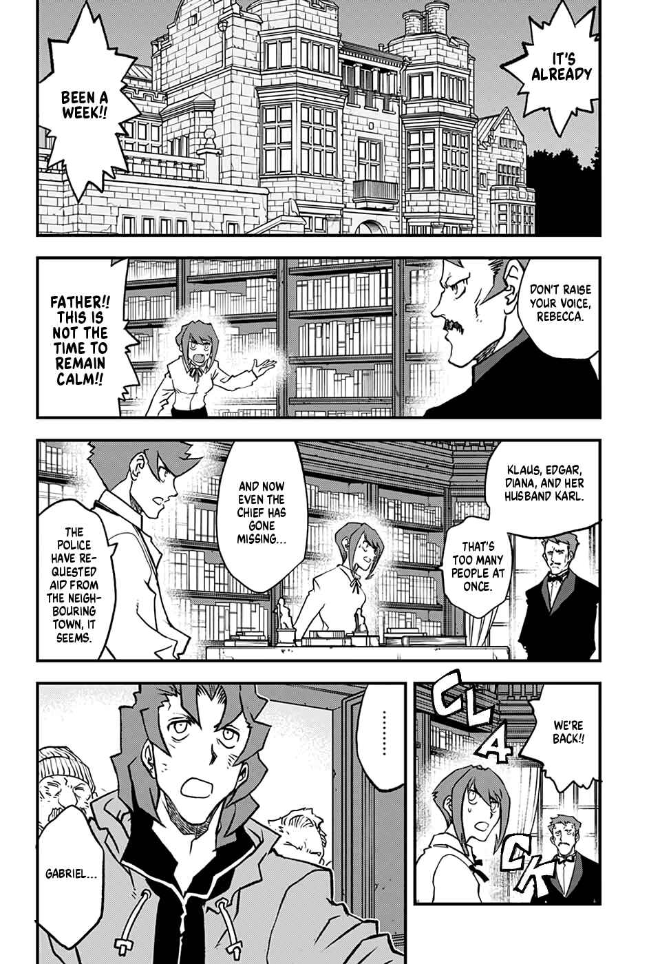 Page 12 Chapter 9 Kekkai Sensen Beat 3 Peat