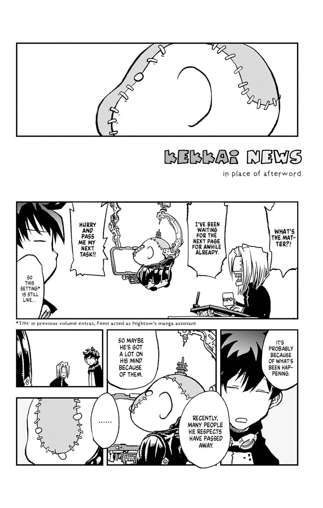 Page 1 Chapter 6.5 Kekkai Sensen Beat 3 Peat