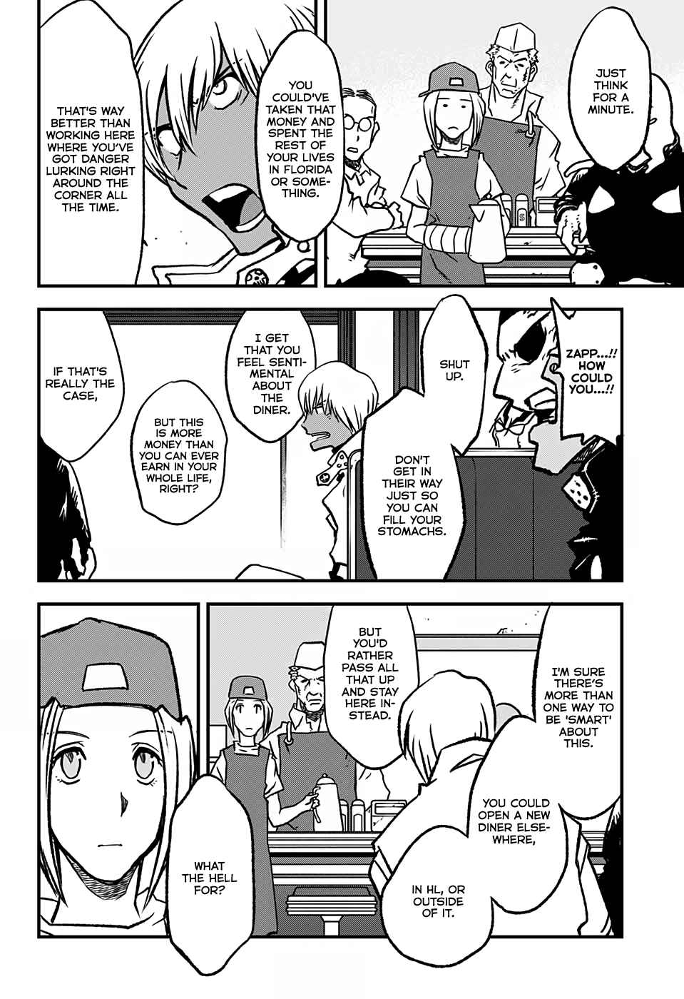 Page 23 Chapter 4 Kekkai Sensen Beat 3 Peat