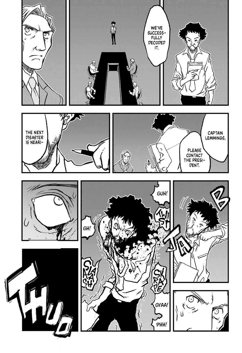 Page 13 Chapter 6 Kekkai Sensen Beat 3 Peat