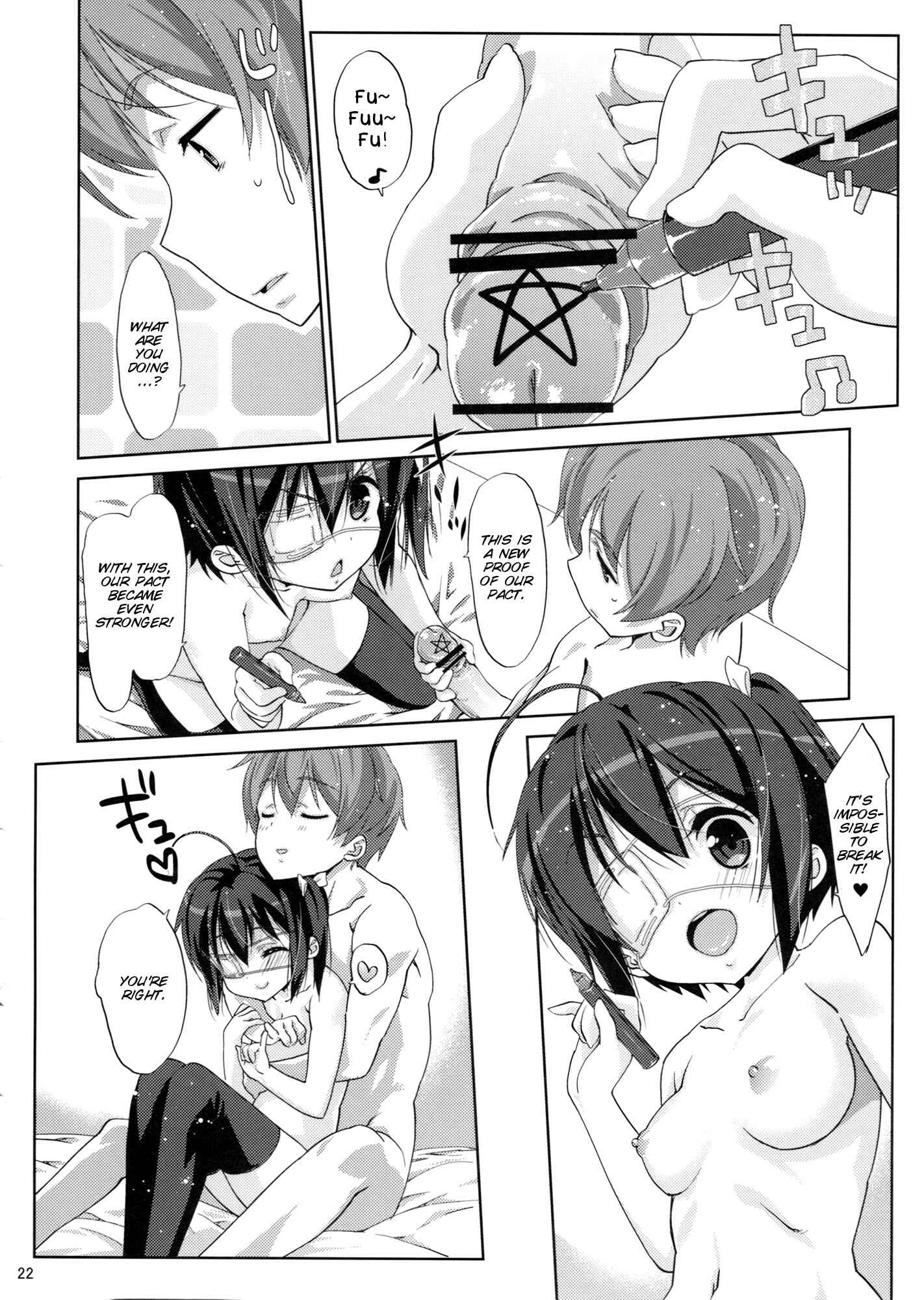 Page 21 Chapter Unknown_1191 Chuunibyou demo Koi ga Shitai! - Rikka to Koi Shitai (Doujinshi)