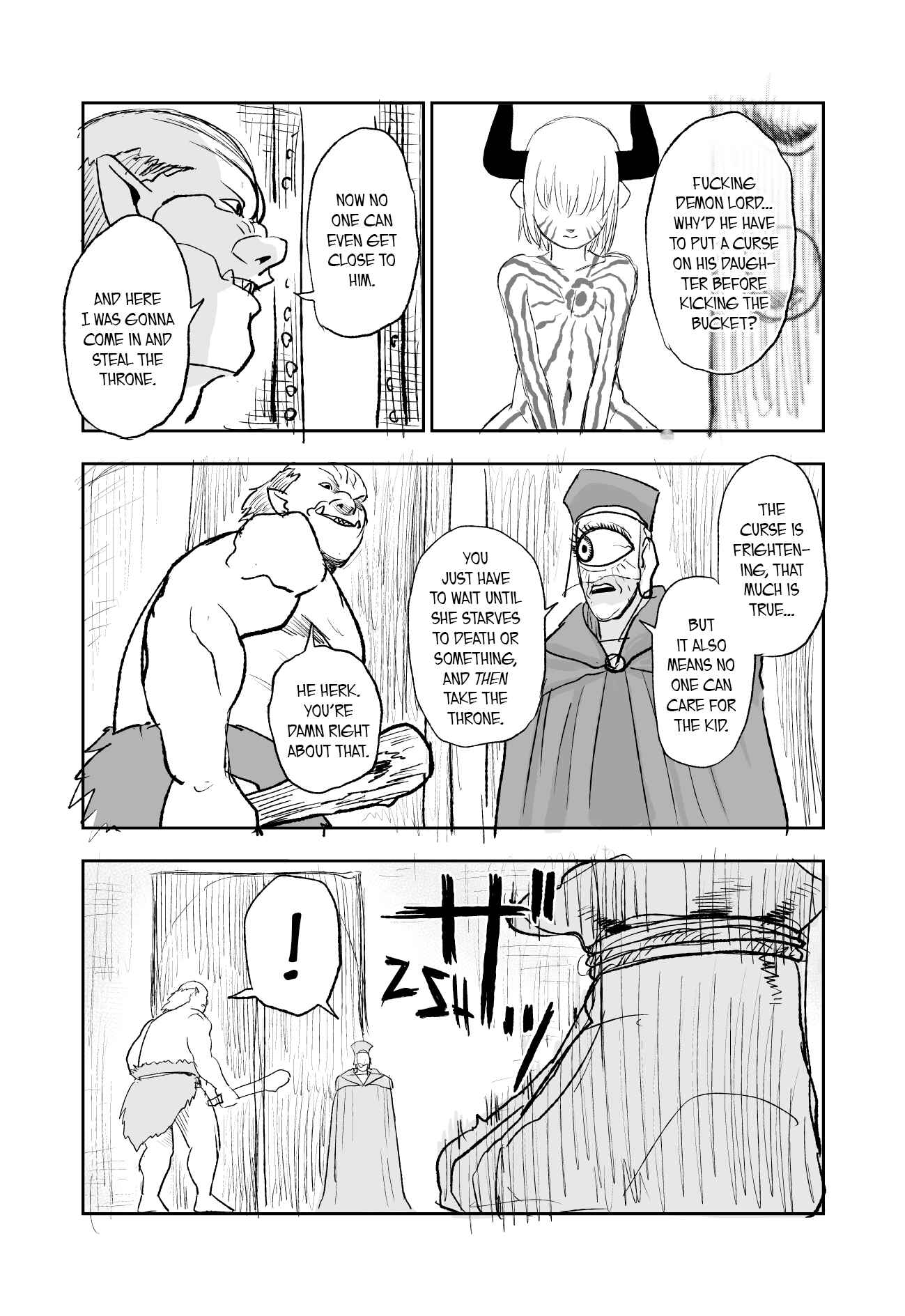 Page 2 Chapter 1 The Demon Lords Daughter and the Strongest Man