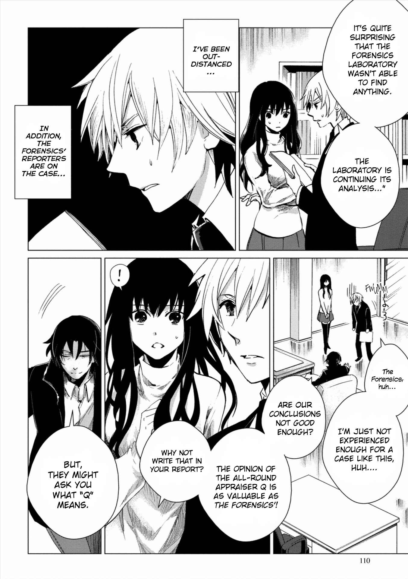 Page 12 Chapter 3 Bannou Kanteishi Q no Jikenbo
