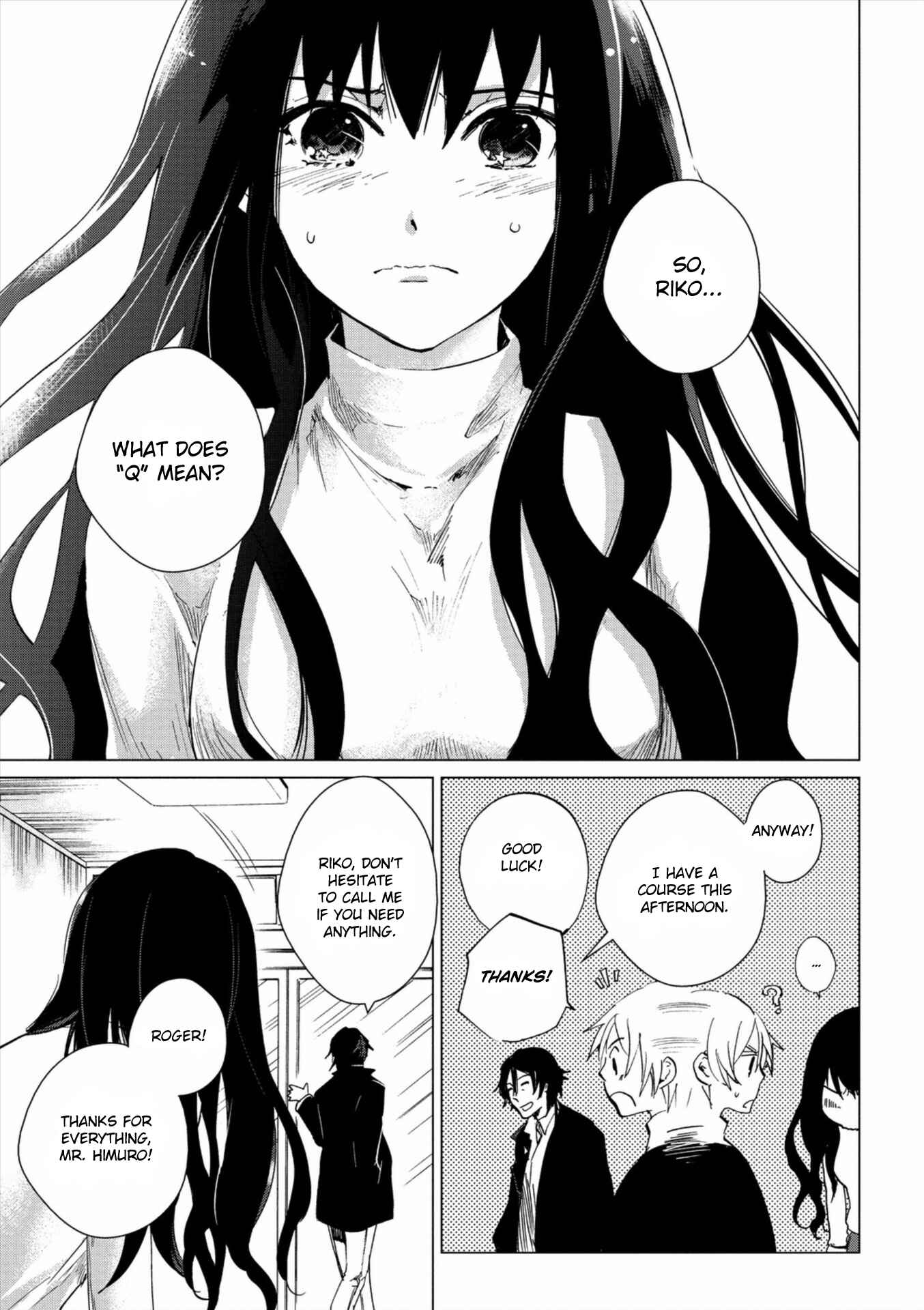 Page 13 Chapter 3 Bannou Kanteishi Q no Jikenbo