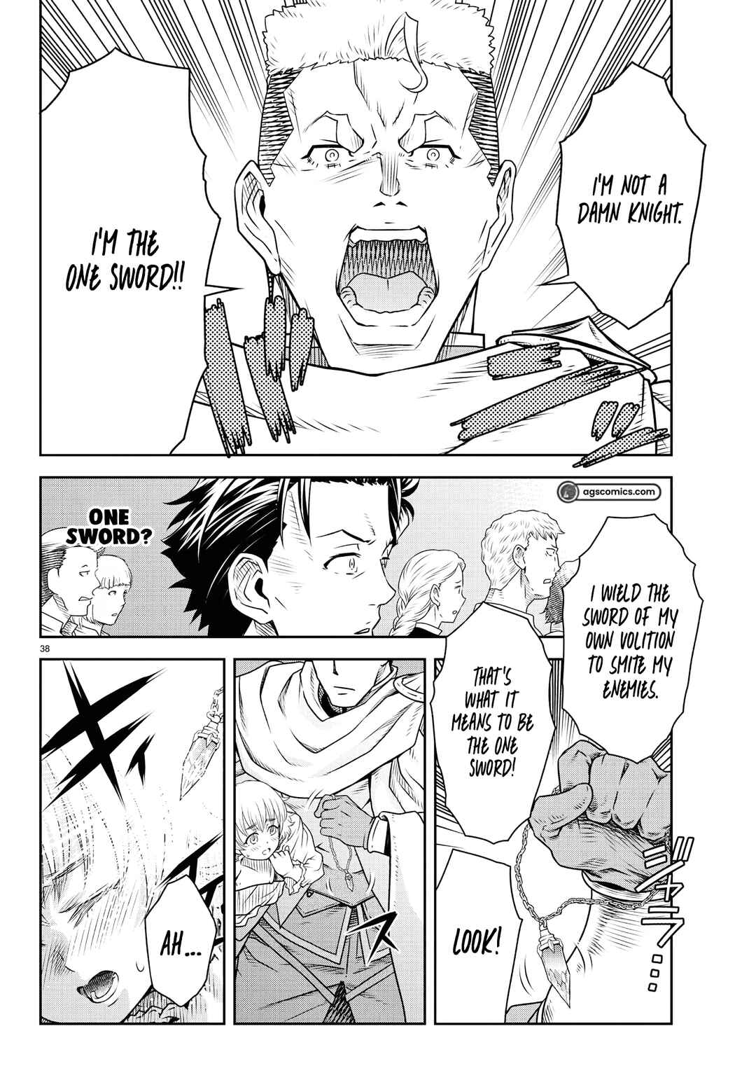 Page 37 Chapter 1 Unsouya no Ossan ga Nazeka Fukugyou de Zettai Muteki Kenshi wo Tsutomeru Koto ni ~Saenai Jinsei wo Okutteta Ore ga Maou Toubatsu no Kirifuda ni?~