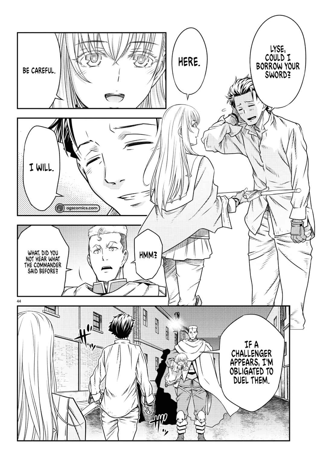 Page 43 Chapter 1 Unsouya no Ossan ga Nazeka Fukugyou de Zettai Muteki Kenshi wo Tsutomeru Koto ni ~Saenai Jinsei wo Okutteta Ore ga Maou Toubatsu no Kirifuda ni?~