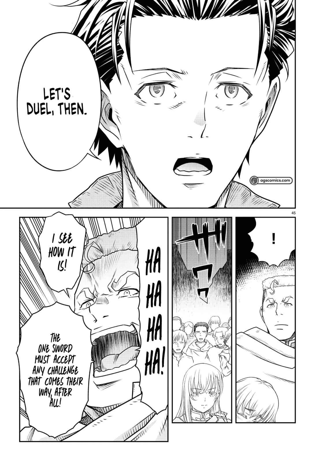 Page 44 Chapter 1 Unsouya no Ossan ga Nazeka Fukugyou de Zettai Muteki Kenshi wo Tsutomeru Koto ni ~Saenai Jinsei wo Okutteta Ore ga Maou Toubatsu no Kirifuda ni?~