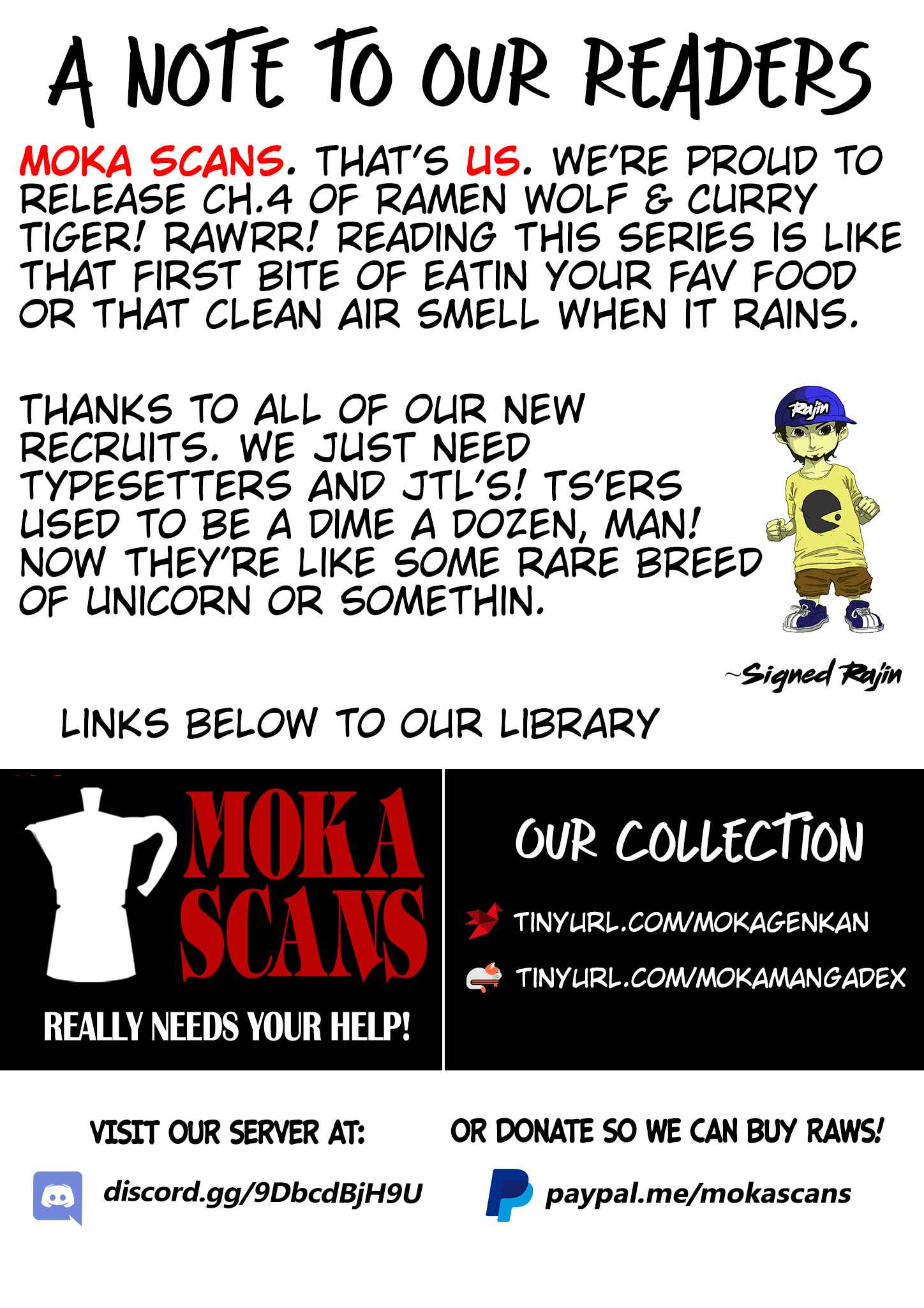 Page 16 Chapter 4 Ramen Wolf and Curry Tiger