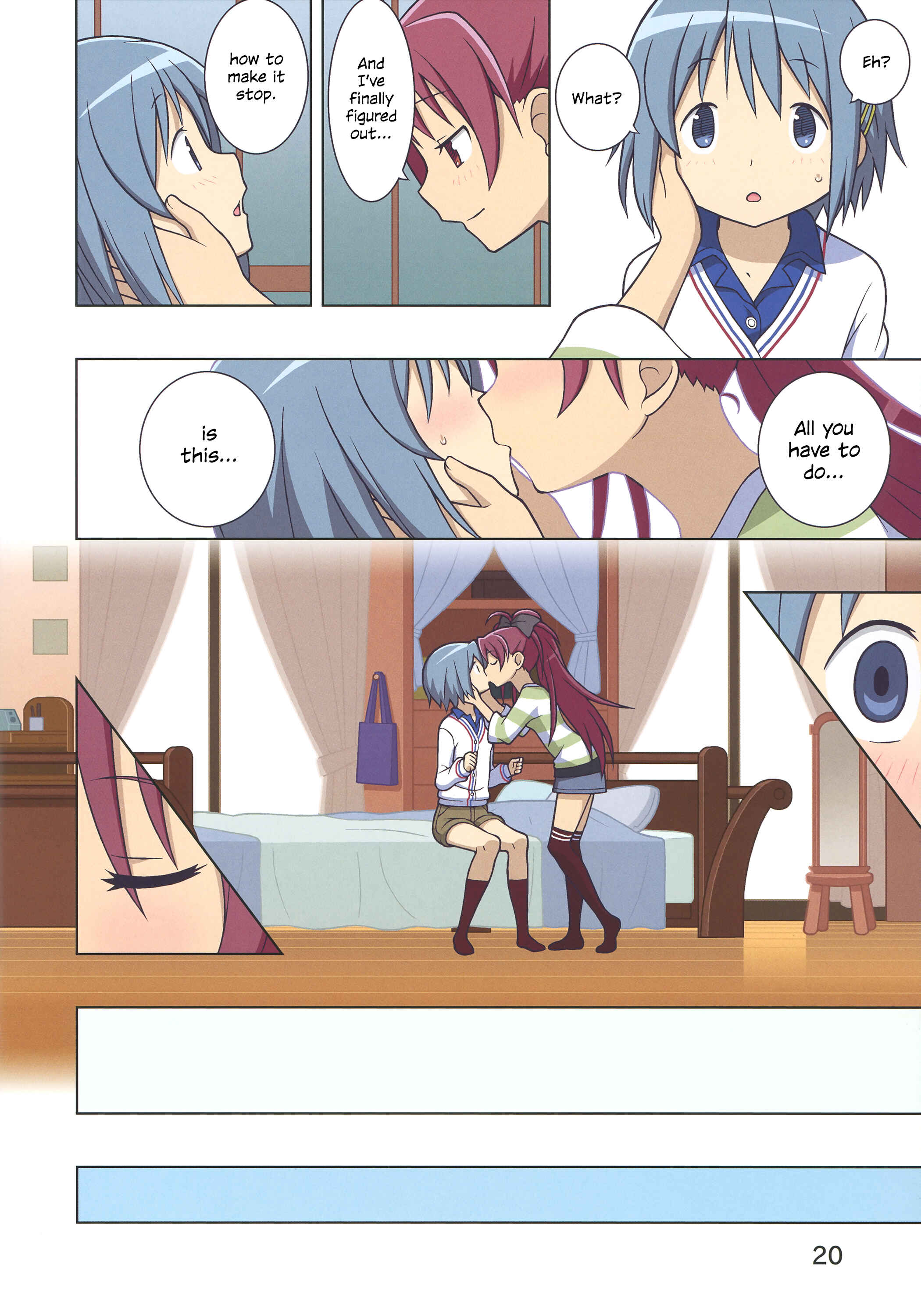 Page 22 Chapter Unknown_7781 Mahou Shoujo Madoka★Magica - Kyou kara Hajimaru Honto no Kimochi (Doujinshi)