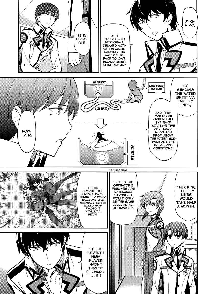 Page 8 Chapter 11 Mahouka Koukou no Rettousei - Kyuukousen-hen