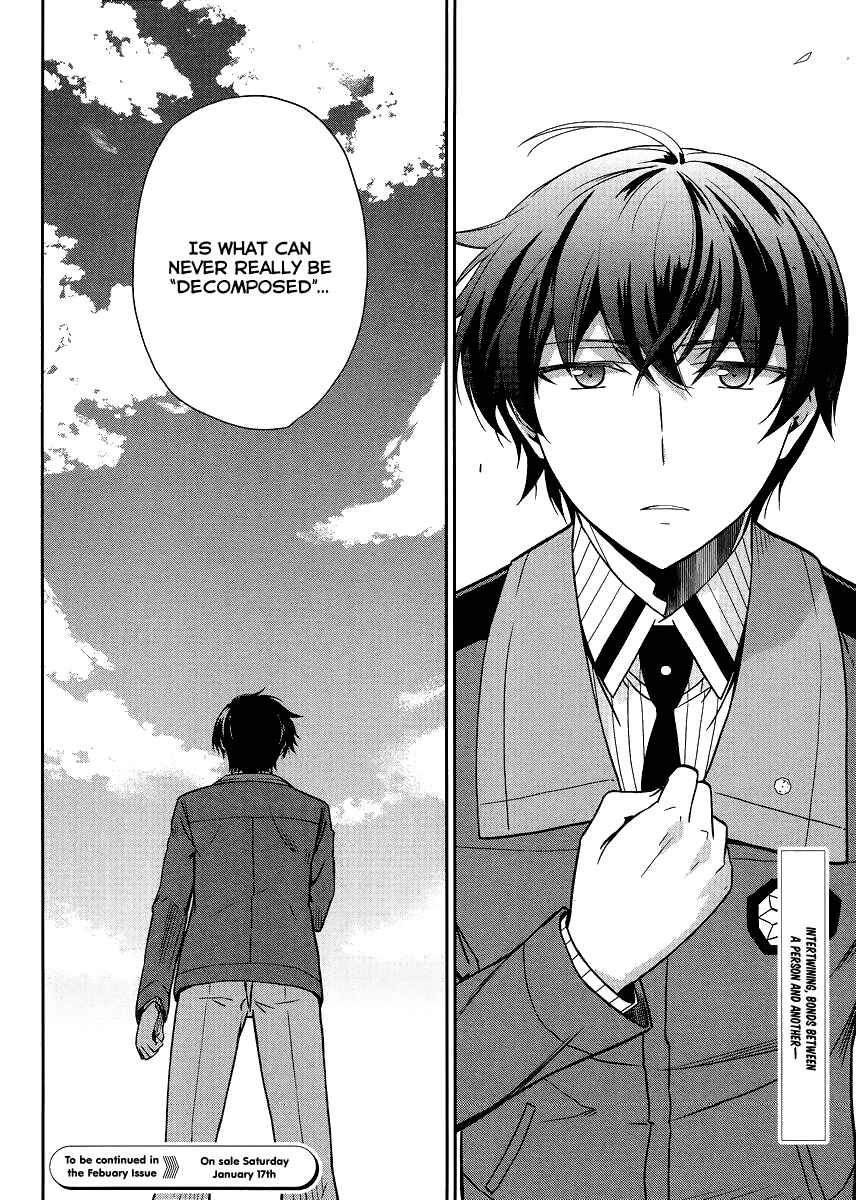 Page 27 Chapter 15 Mahouka Koukou no Rettousei - Kyuukousen-hen
