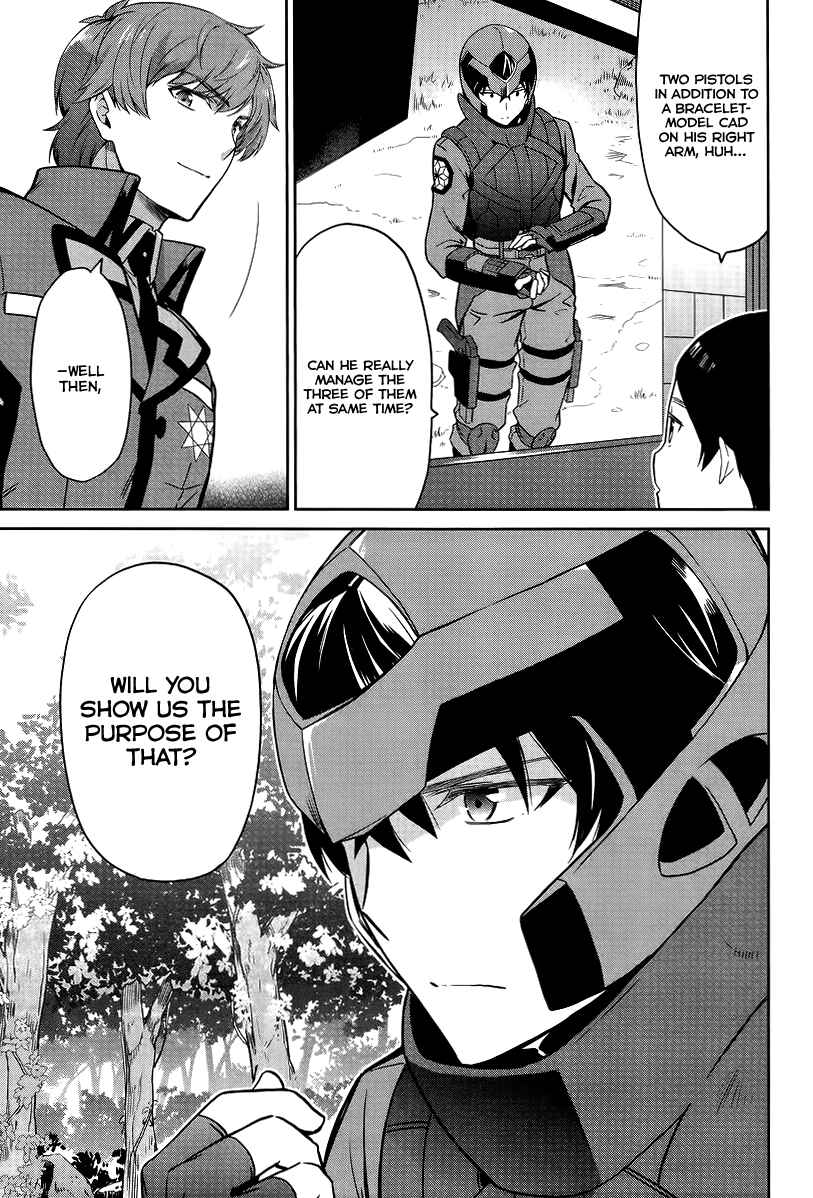 Page 24 Chapter 17 Mahouka Koukou no Rettousei - Kyuukousen-hen