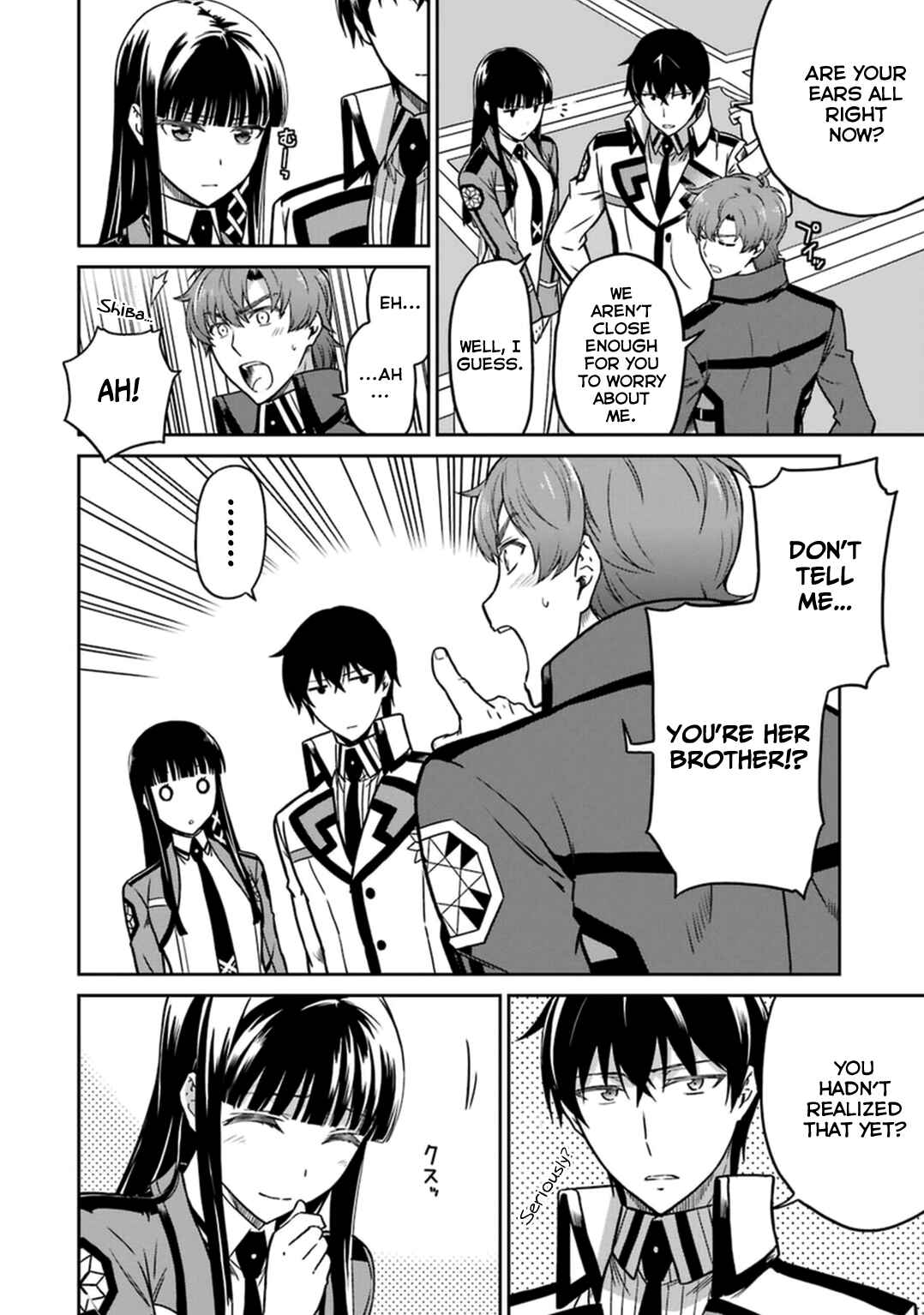 Page 14 Chapter 32 Mahouka Koukou no Rettousei - Kyuukousen-hen