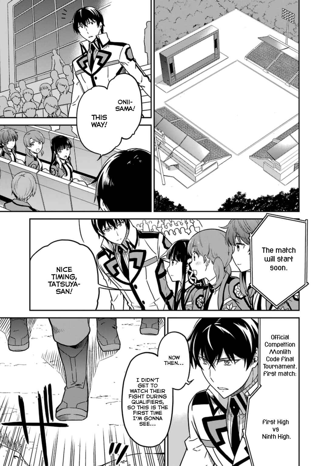 Page 24 Chapter 31 Mahouka Koukou no Rettousei - Kyuukousen-hen