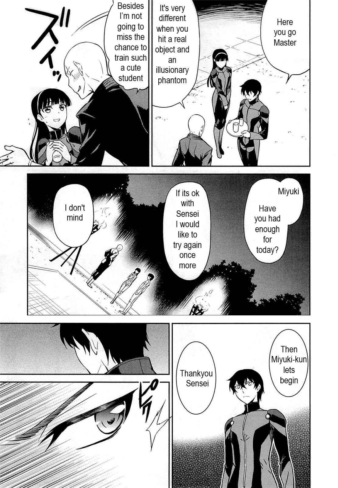 Page 25 Chapter 1 Mahouka Koukou no Rettousei - Kyuukousen-hen