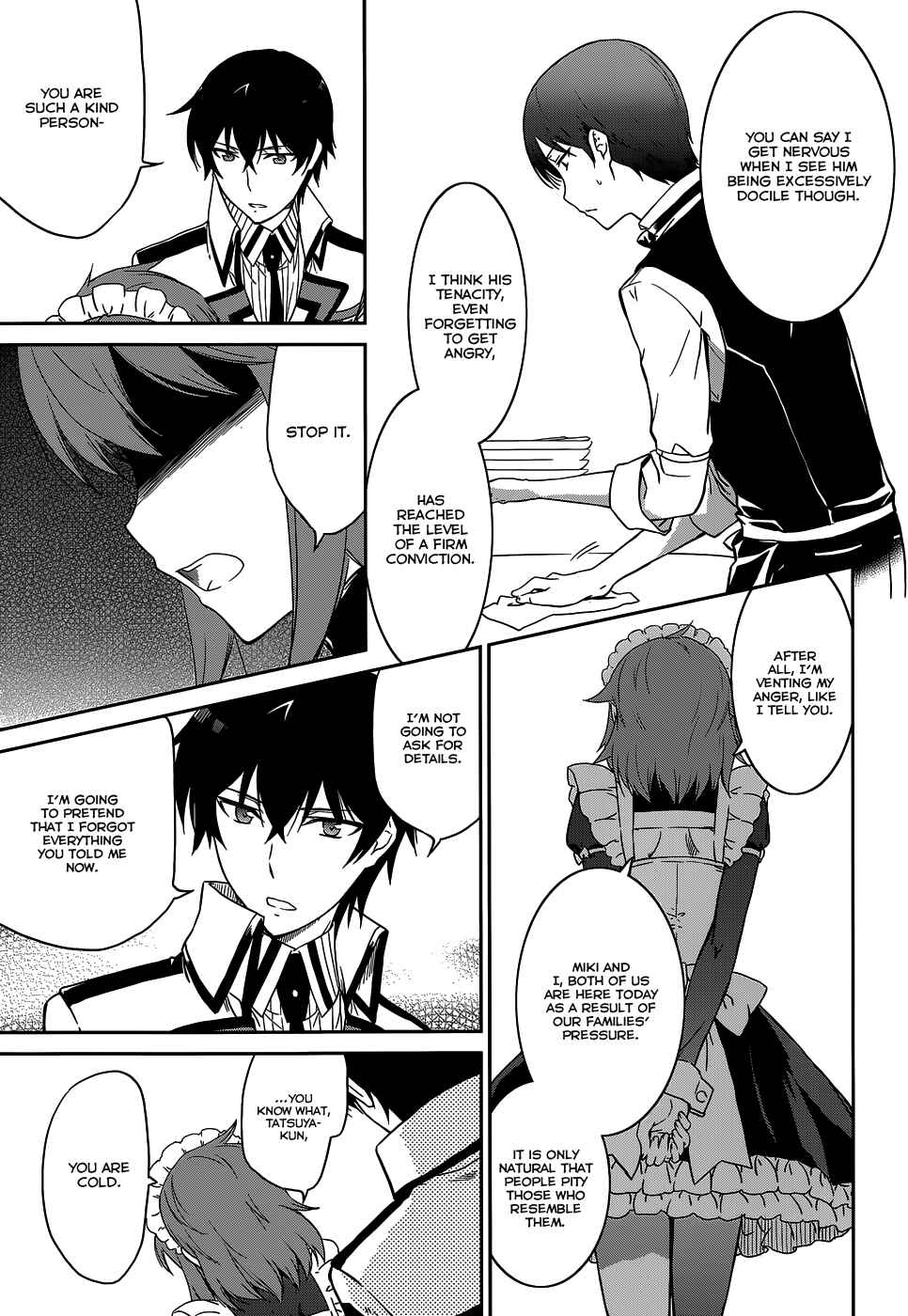Page 11 Chapter 7 Mahouka Koukou no Rettousei - Kyuukousen-hen