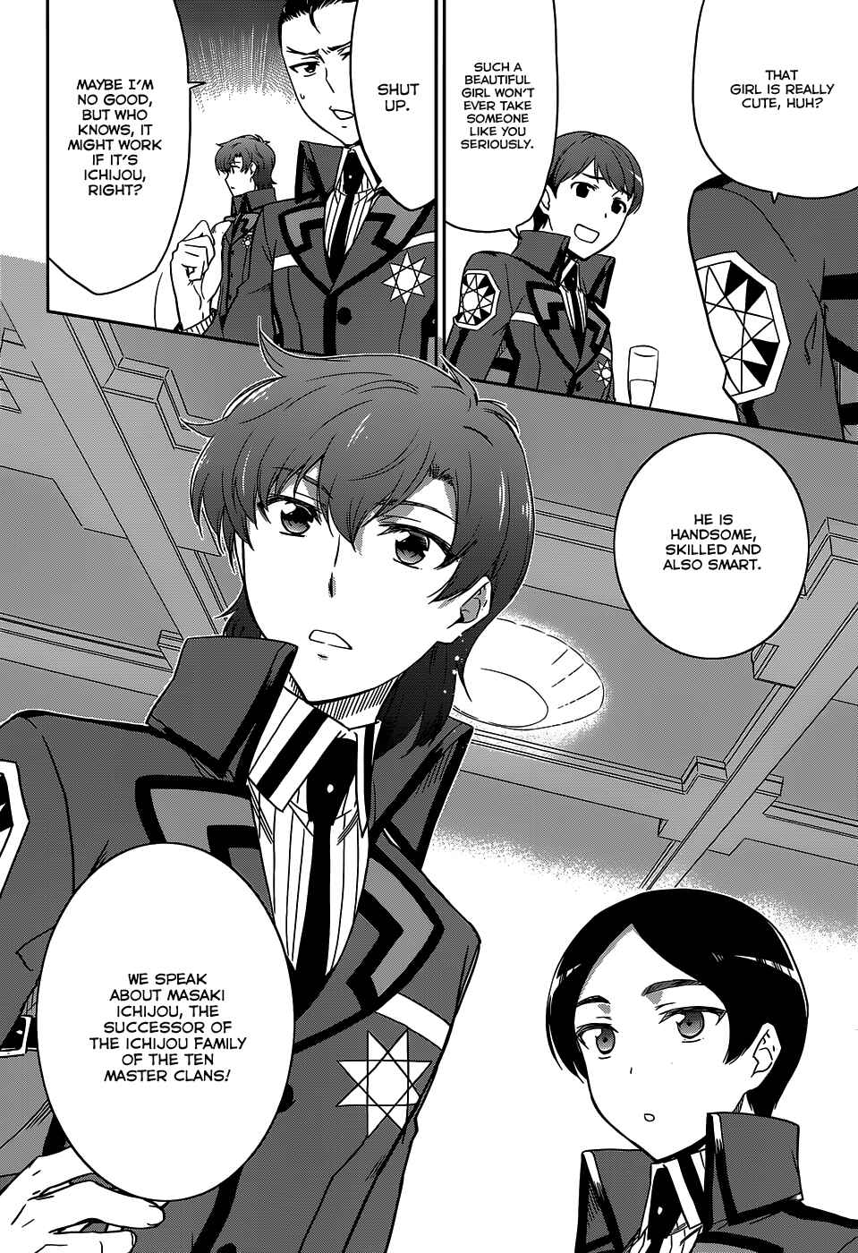Page 14 Chapter 7 Mahouka Koukou no Rettousei - Kyuukousen-hen